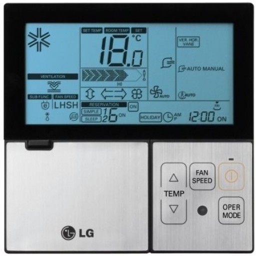 Кассетный кондиционер LG Ultra Inverter CT09R/UU09WR/PT-QCHW0