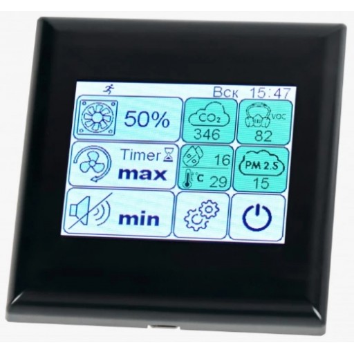 Регулятор скорости вентилятора Soler&Palau S-Fan Pro Black