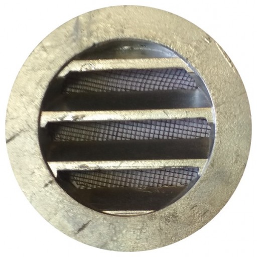 Вентиляционная решетка круглая алюминиевая DEC DSAV 80