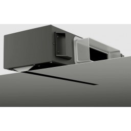 Вентиляционная решетка Диф-Луч-400-ПВХ для натяжного потолка с КСД 1х204-60