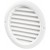 Вентиляционная решетка круглая пластиковая Вентс МВ 100 бВс (Белая)