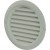 Вентиляционная решетка круглая пластиковая Вентс МВ 100 бВс (Серая)