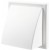 Вентиляционный колпак квадратный пластиковый Вентс МВ 102 ВК (Белый)