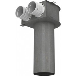 Пленум потолочный металлический Vents FlexiVent 0811125/75x2 / DN75 Пленум потолочный металлический Vents FlexiVent 0811125/75x2 / DN75