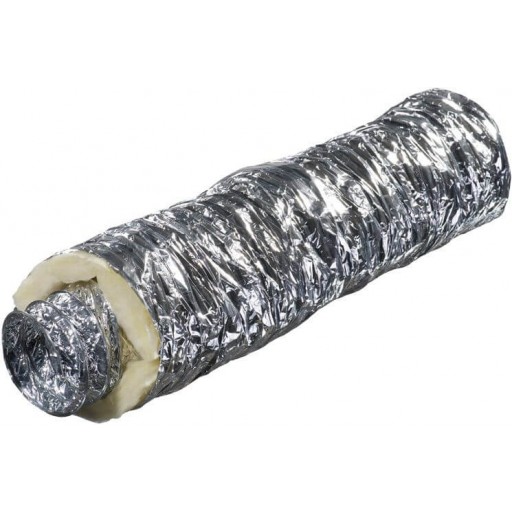 Гибкий теплоизолированный воздуховод из металлизированной пленки Вентс Изовент Н 100/7,6