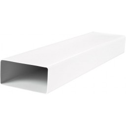 Вентиляционный короб пластиковый ПВХ 55х110 L-350 (50035) Вентиляционный короб пластиковый ПВХ 55х110 L-350 (50035)