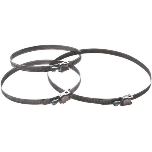 Хомут червячный из нержавеющей стали Вентс ХБ 60-135 купить в Минске