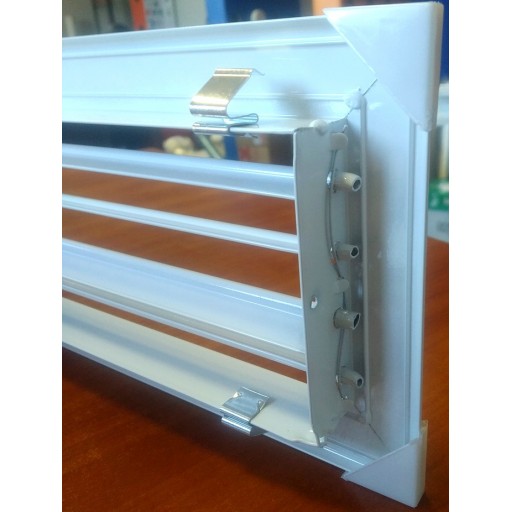 Вентиляционная решетка квадратная алюминиевая Shuft 1 WA 150*150 