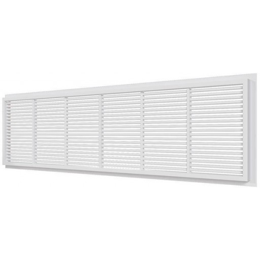 Дверная решетка прямоугольная пластиковая Era 2307ДП