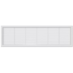 Дверная решетка прямоугольная пластиковая Era 2307ДП