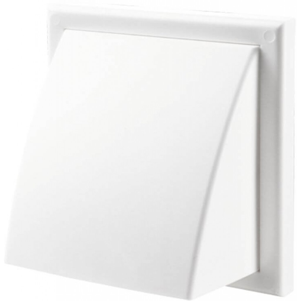 Вентиляционный колпак квадратный пластиковый Вентс МВ 102 ВК (Белый ...