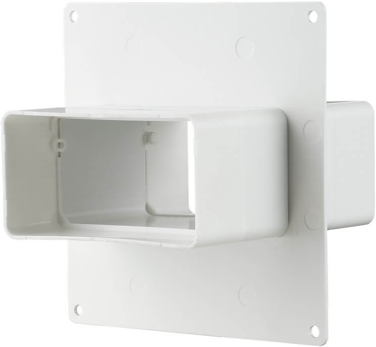 Соединитель пластиковый для прямоугольных воздуховодов на пластине ...